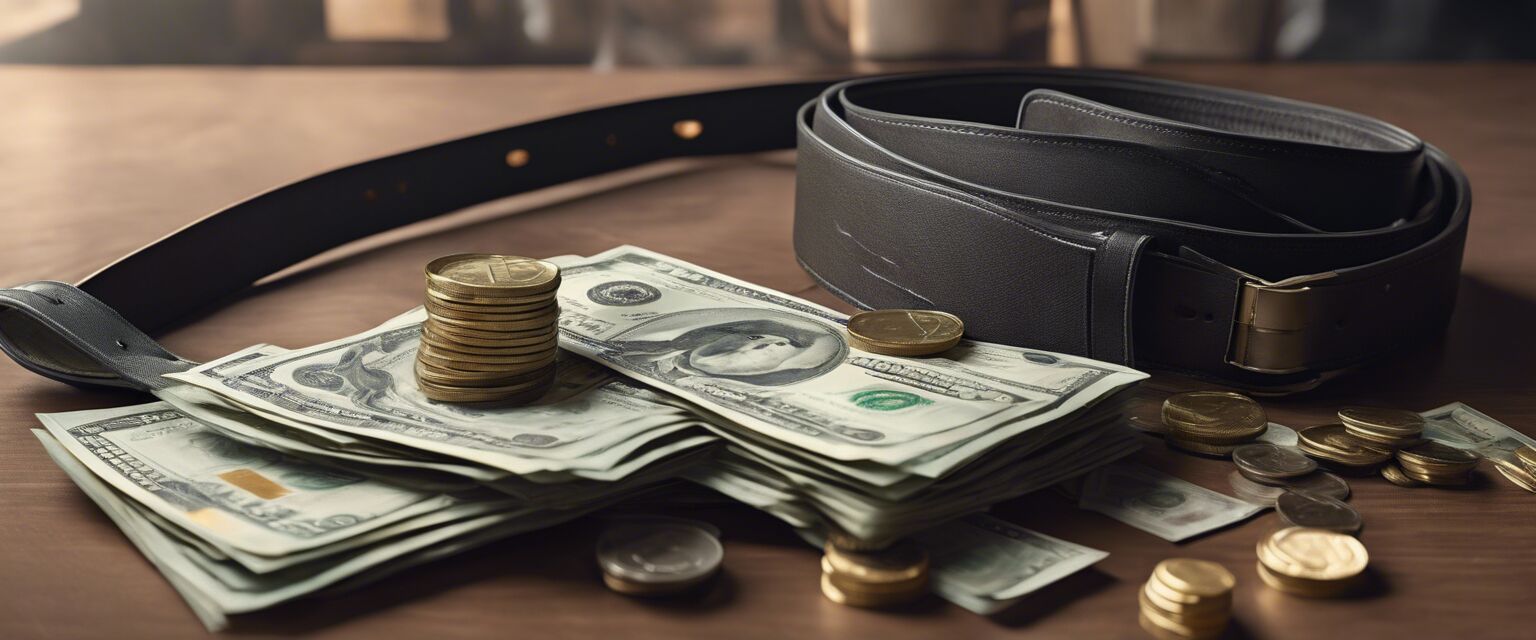 Money belt for secure travel.