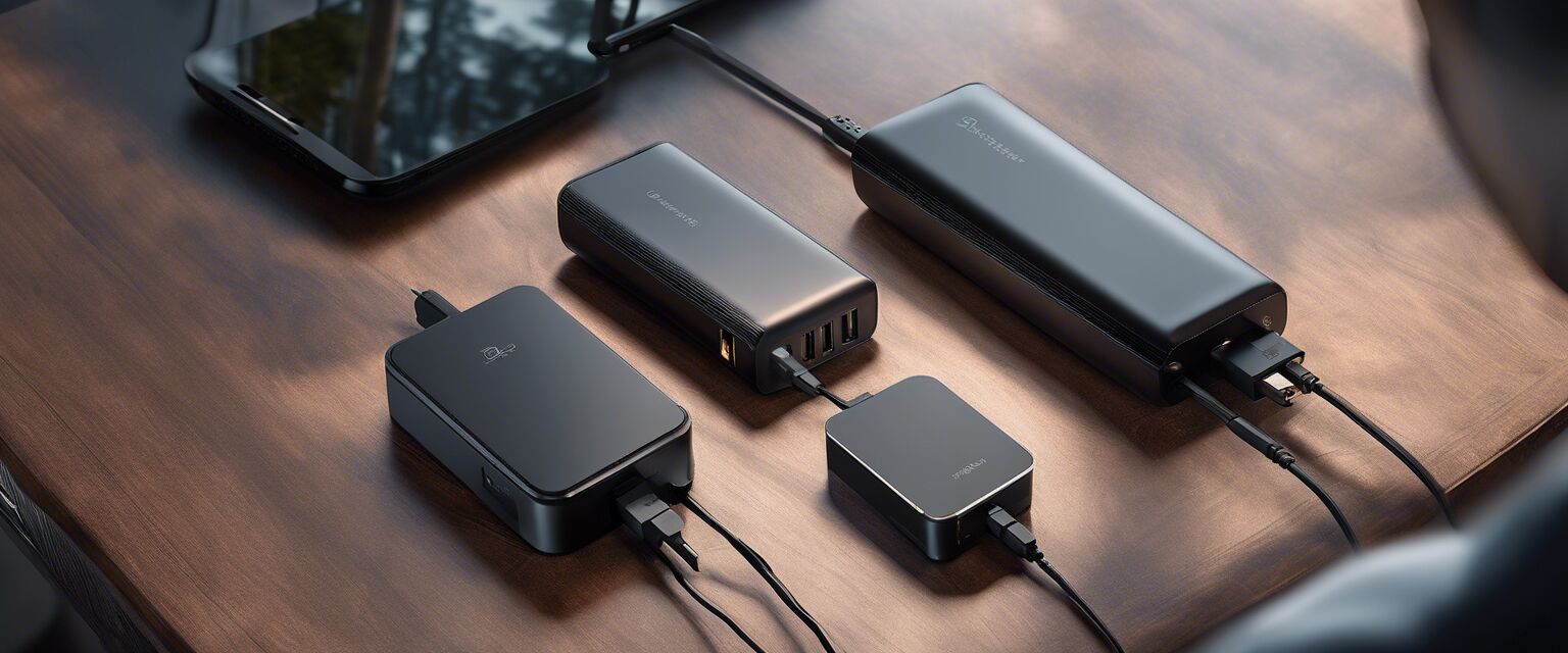 Portable charger for travel electronics